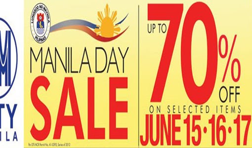 Sale Alert: Manila Day Sale at SM City Manila Starts Today!