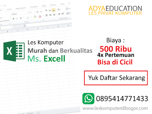 les excel di sentul bogor