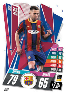 Topps Match Attax 2020-2021 FC Barcelona Set