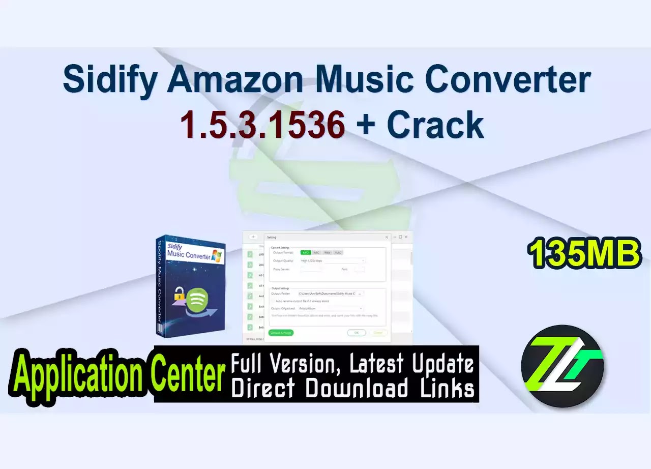 Sidify Amazon Music Converter 1.5.3.1536 + Crack
