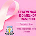 Chegou outubro - Mês de prevenção ao câncer de mama
