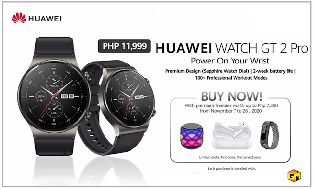 Huawei Watch GT 2 Pro smartwatch Gizmo Manila
