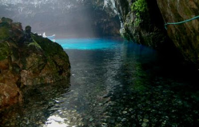 Melissani Lake, cave