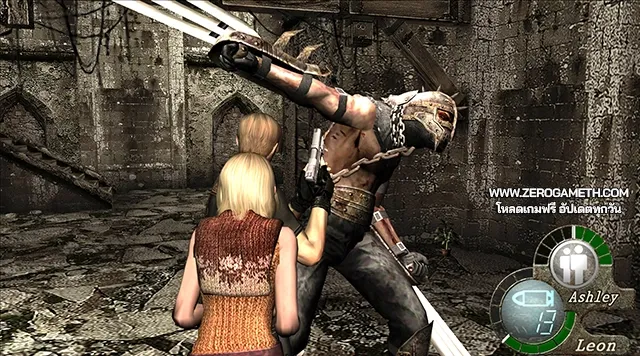 โหลดเกมฟรี Resident Evil 4 HD Project
