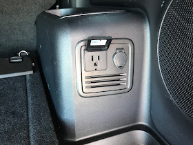 AC open on power outlet in cargo area of 2020 Toyota 4Runner 4X4 TRD PRO