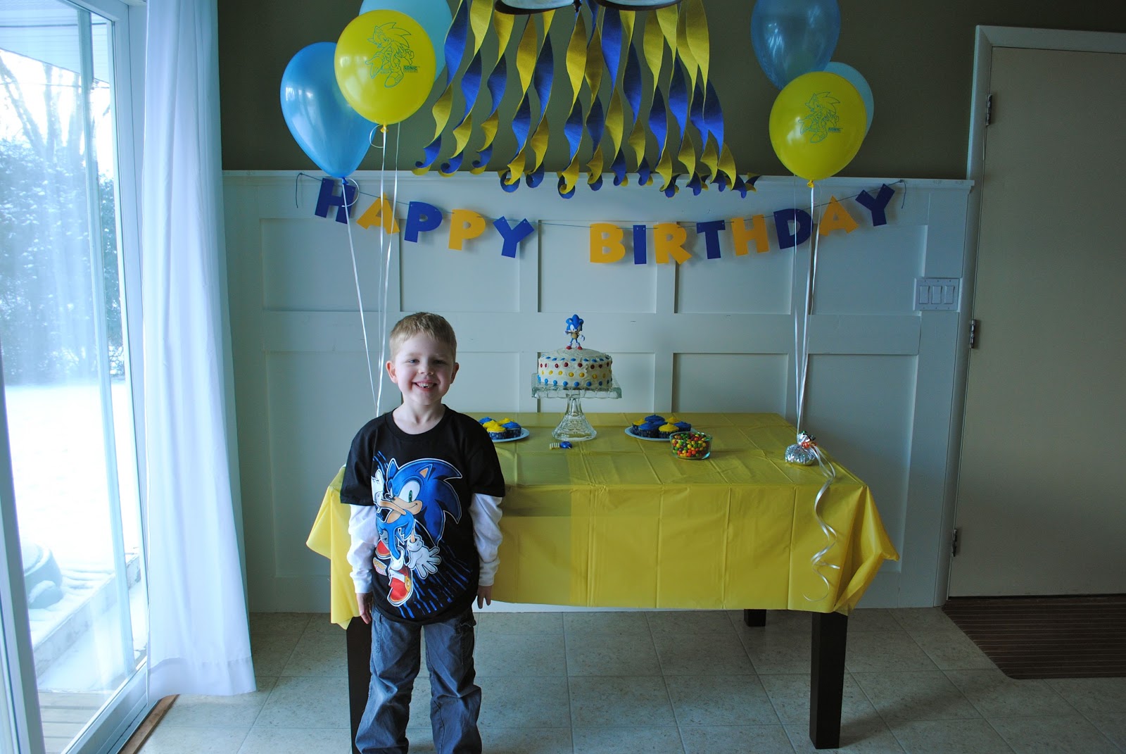 It's a Boys World: A Super Sonic 6th Birthday Party
