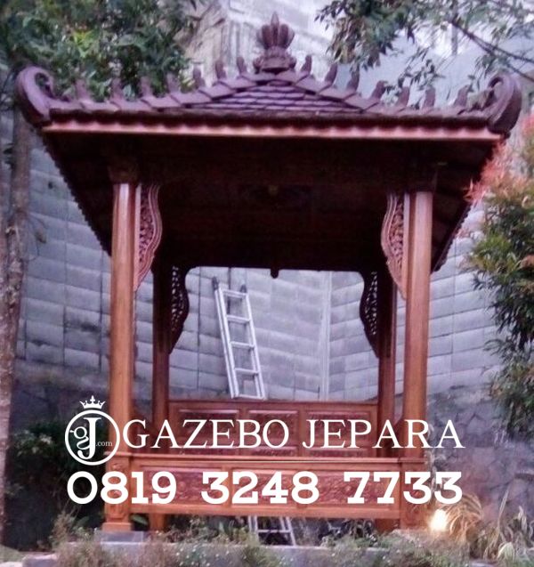 Gazebo Full Ukir Jepara yang Menawan Hati bagi Banyak 