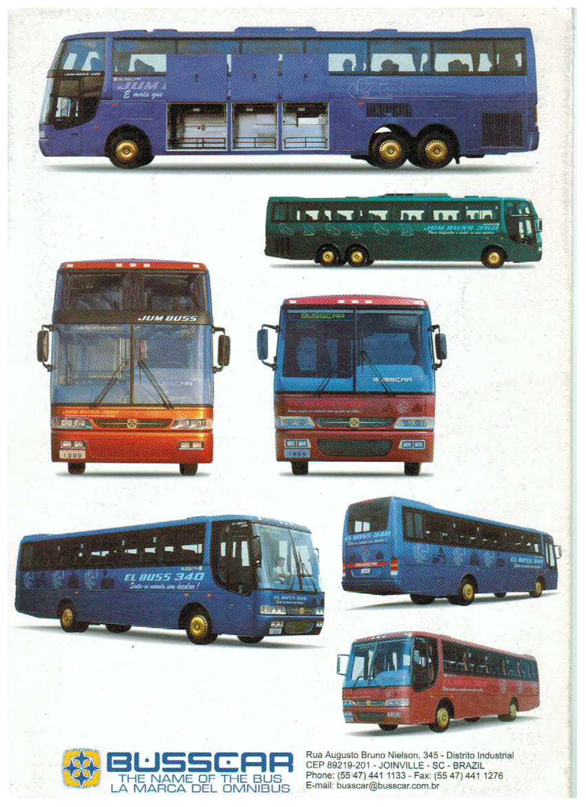 Catálogo Busscar gama 1999