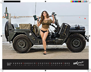 Sunny Leone manforce condoms Calendar