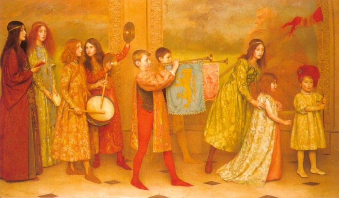 Thomas Cooper Gotch childhood