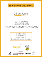 Concierto de Sofía Comas, Juan Torresi y The Original Northern Island en El vermút de buho