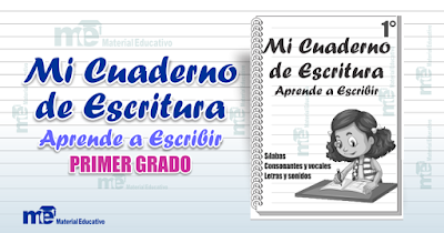 Mi cuaderno de escritura aprende a escribir primer grado primaria