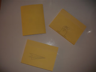 Flip Book feito com Post-It