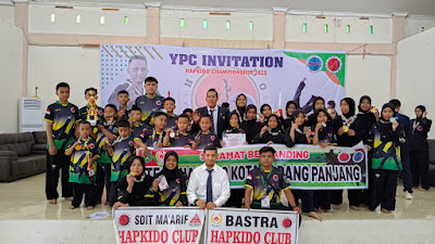 Tim Hapkido Padang Panjang Raih Gelar The Best Team di Kejuaraan YOC Cup II, Boyong 23 Medali