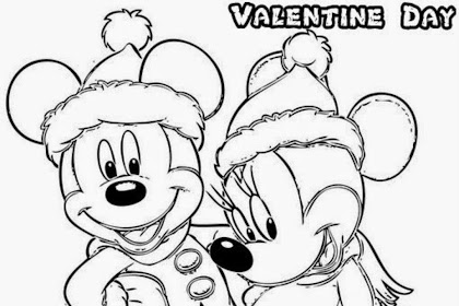 View Valentine Coloring Sheets