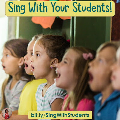 Sing With Your Students! Research on the brain and learning tell us that singing is a great way to enhance learning. Plus, it's fun!