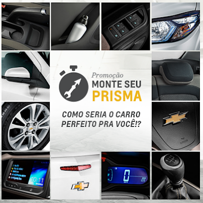 promoção Concorra a um Prisma zero km