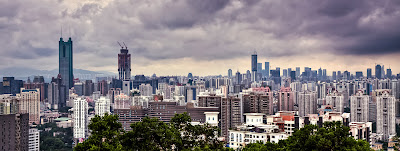 Shenzhen, China City Skyline