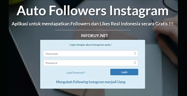 pengikut gratis - situs auto followers instagram