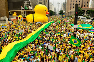 Manifestação contra a corrupção em São Paulo