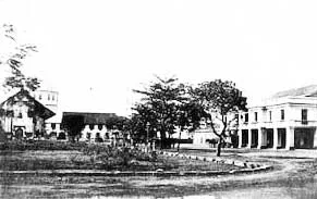 old Batangas town plaza
