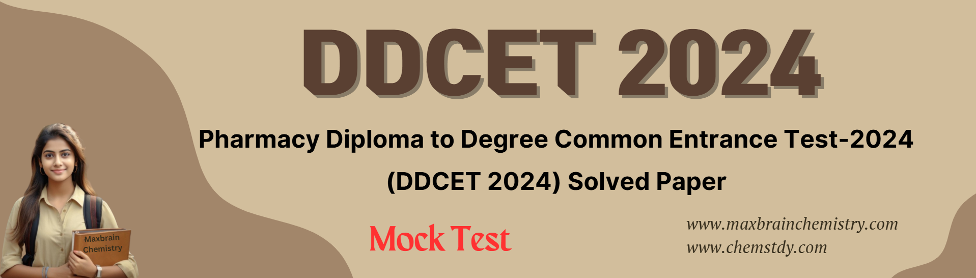 Pharmacy Diploma to Degree Common Entrance Test-2024 (DDCET 2024) Solved Paper