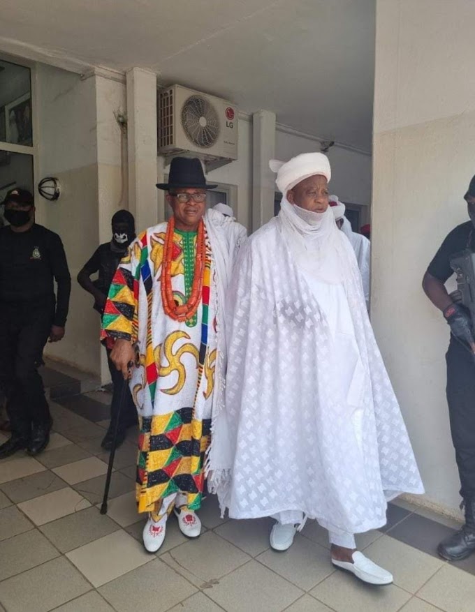 king Appolus Chu of Eleme attend Royal wedding in Sokoto meet His Eminence the Sultan of Sokoto