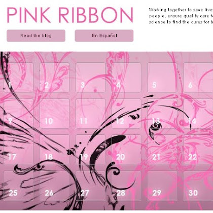 Pink Ribbon Calender