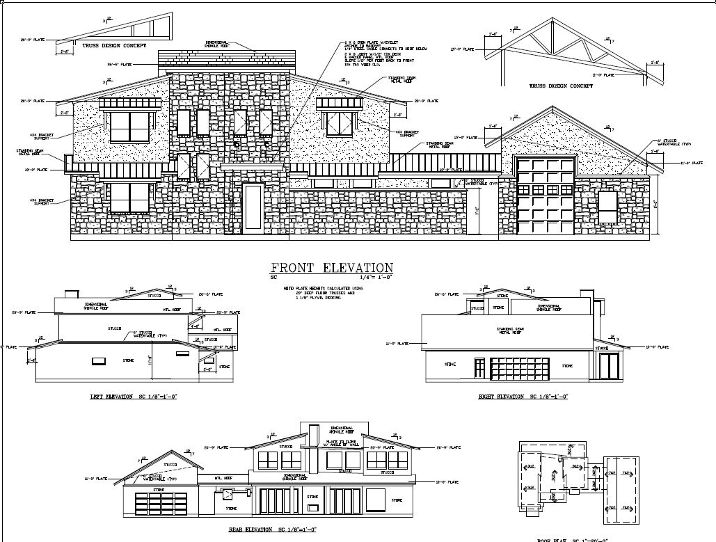 BuildingCasaArey House  plans  are complete  