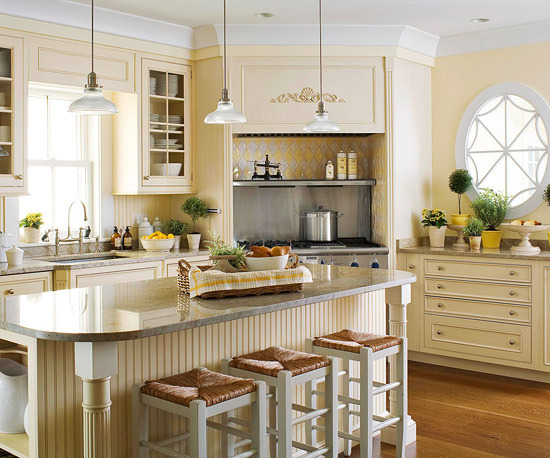 Elegant White Kitchens