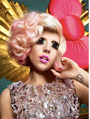 We just saw this photo of Lady Gaga styled as Hello Kitty - complete with 