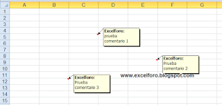 VBA: Modificar dimensiones de todos los comentarios.