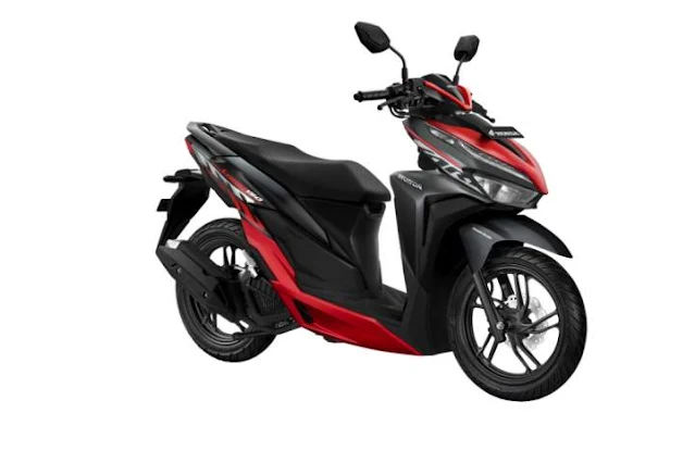 warna baru honda new vario 150 sporty black red