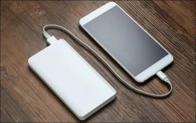 Caricare da una batteria portatile