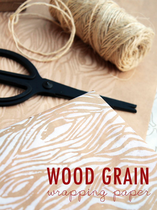 alisaburke: wood grain wrapping paper