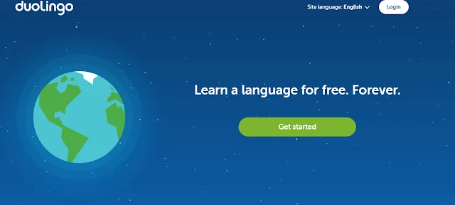 موقع duolingo