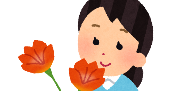 生け花をする女性のイラスト かわいいフリー素材集 いらすとや