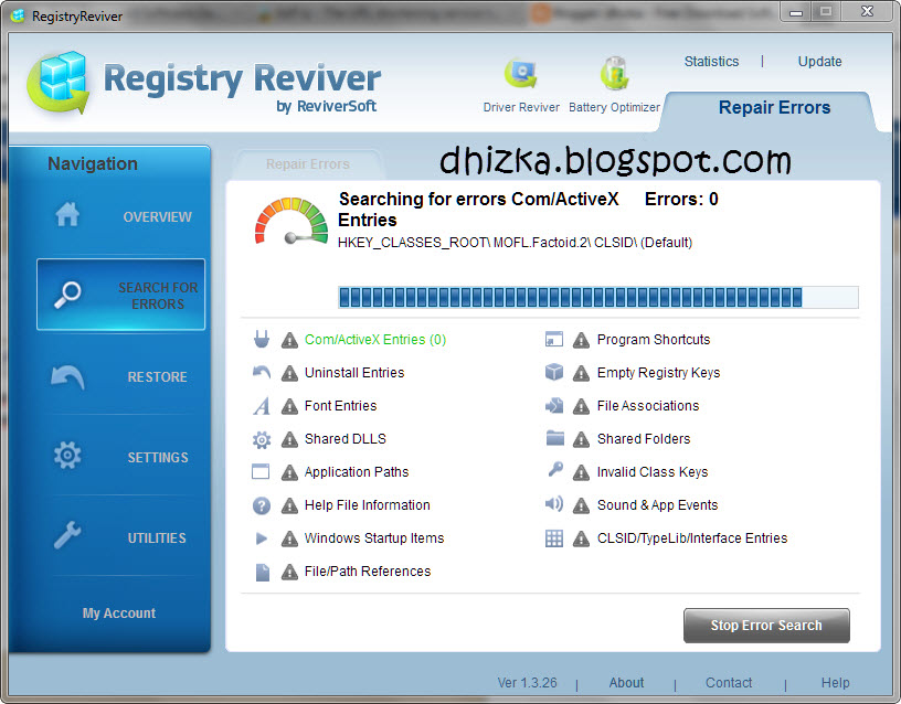 Registry Reviver v1.3.26 + Patch - Free Download Software ...