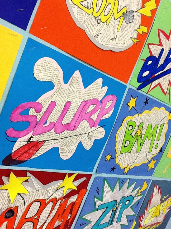 artisan des arts: Onomatopoeia art