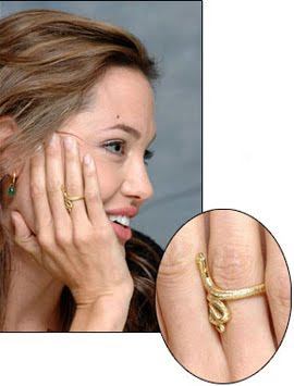 Snake Rings Angelina Jolie