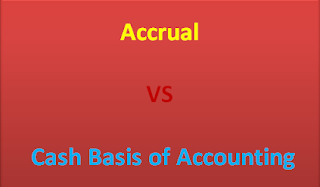 Accrual VS Cash Basis