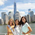 Miss Universe Organization girls touring in NYC
