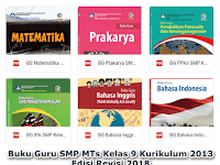 Buku Guru SMP MTs Kelas 9 Kurikulum 2013 Edisi Revisi 2018