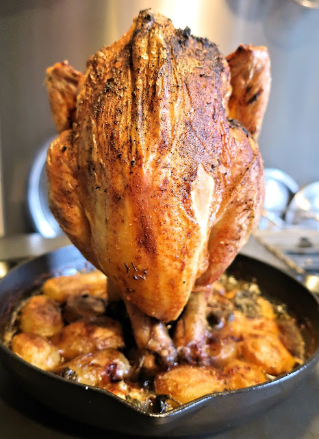 poulet rôti, mélange