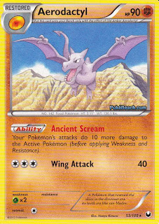 Aerodactyl Dark Explorers Pokemon Card