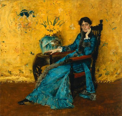  William Merritt Chase (American 1849-1916 ) Dora Wheeler 1882-1883   