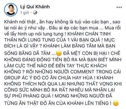 Bị bóc phốt bán bánh tráng trộn 250k/suất vừa đắt vừa dở, NTK Lý Quí Khánh lên tiếng