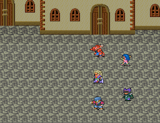 Romancing Saga 2 Battle Background Town 4