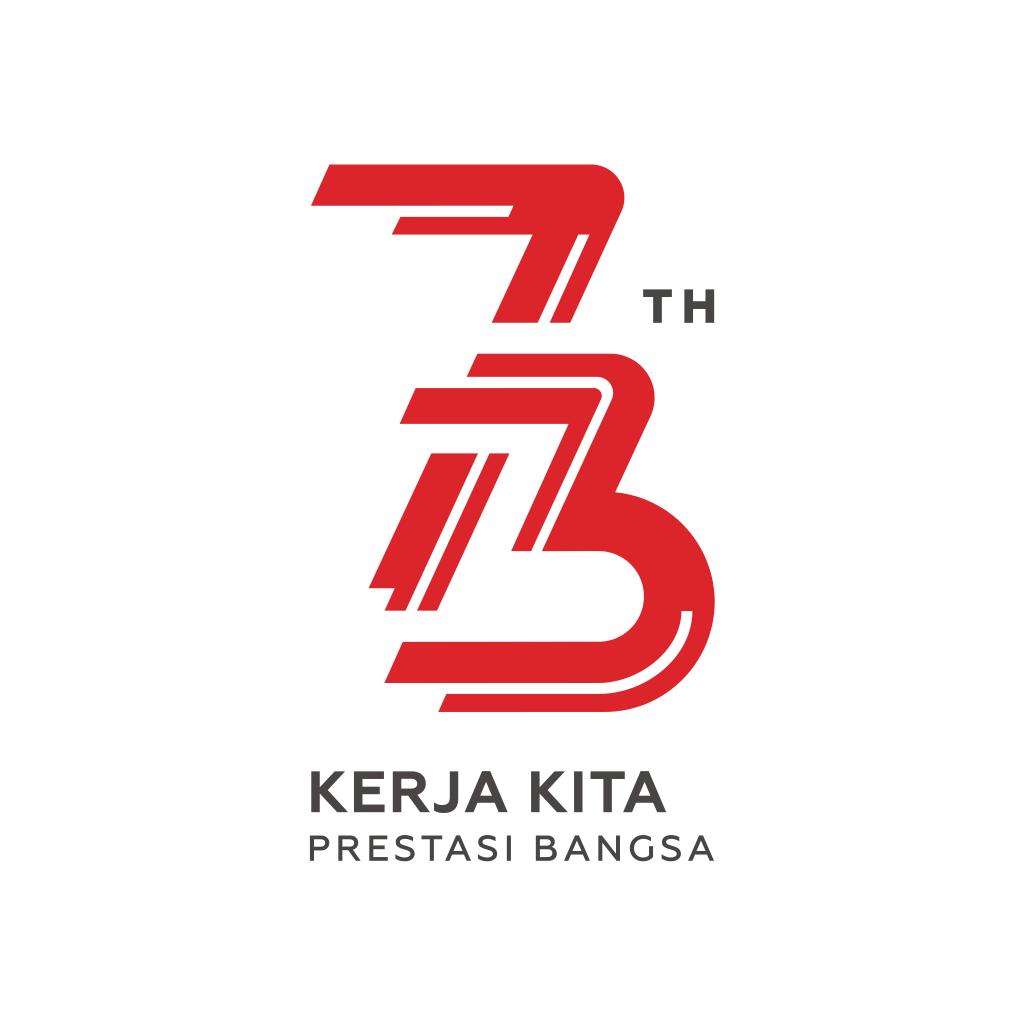 Logo Resmi HUT Kemerdekaan RI Ke 73 Tahun 2018