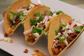 Corn-Chorizo Tacos